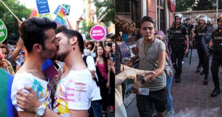 Βία, δακρυγόνα και σκυλιά εναντίον του Pride της Κωνσταντινούπολης