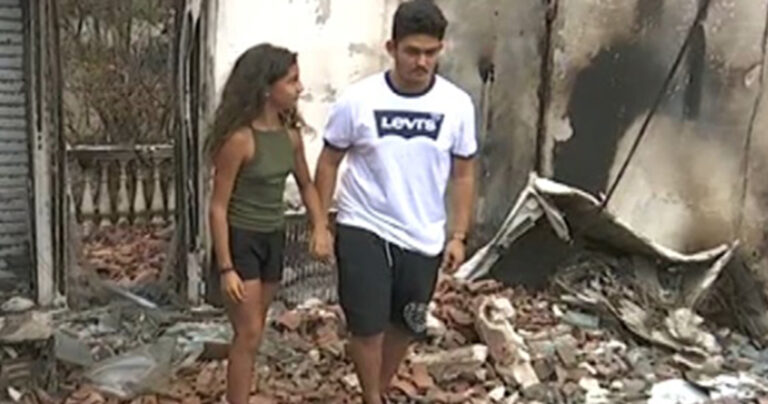 «Δεν έχουμε πια σπίτι αλλά ζήσαμε» – Συγκλονιστική περιγραφή από δύο αδερφάκια στο Μάτι