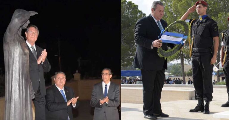 Κύπρος: 12 άτομα γιούχαραν τον Καμμένο και οδηγήθηκαν στο τμήμα