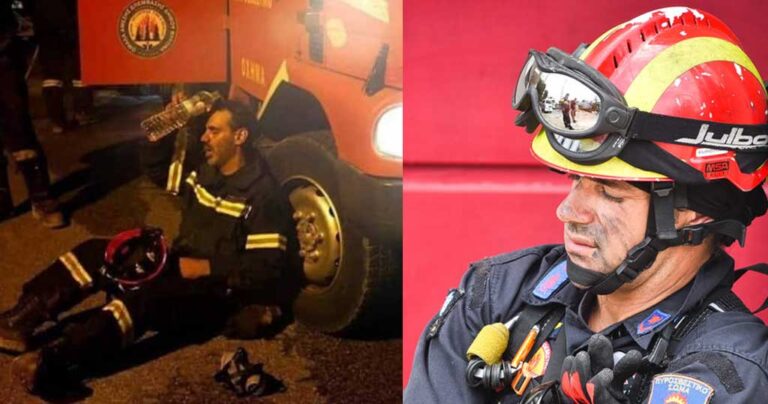 Ήρωες Έλληνες πυροσβέστες – Ευχαριστούμε για τις υπεράνθρωπες προσπάθειες σας