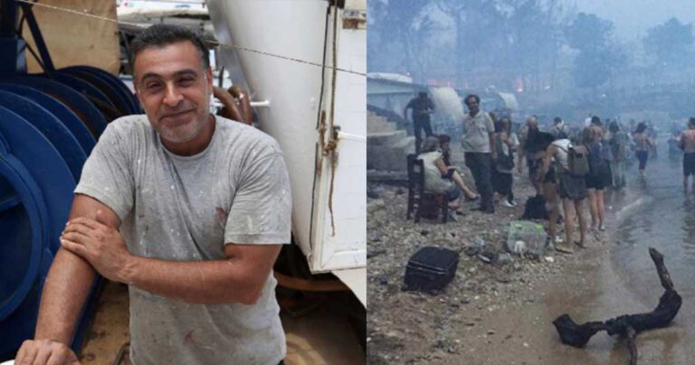 Αιγύπτος ψαράς έσωσε με αυτοθυσία ανθρώπινες ζωές στη Ραφήνα