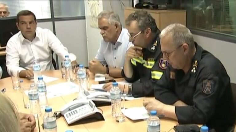 Live κυβερνητικό σόου την ώρα που μετράγαμε νεκρούς κι ενώ οι φλόγες καίνε την Αττική