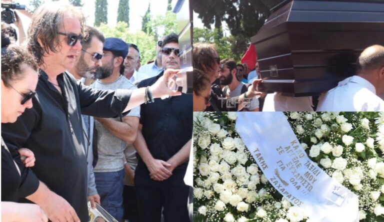 Το τελευταίο χειροκρότημα στη Τζέσυ Παπουτσή έδωσαν στην κηδεία της συγγενείς, φίλοι και καλλιτέχνες