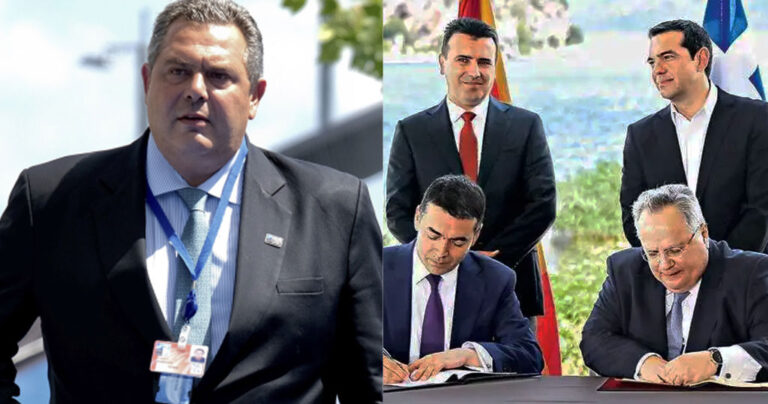 Καμμένος: «Η συμφωνία των Πρεσπών δε θα εφαρμοστεί ποτέ»
