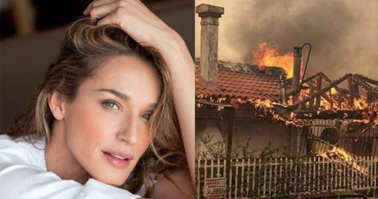 Κάτια Ζυγούλη: «Ο πατέρας μου σώθηκε την τελευταία στιγμή από τη φωτιά επειδή μπήκε σε φρεάτιο»