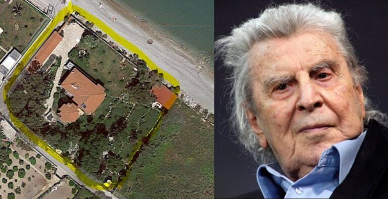 Η βίλα του Μίκη Θεοδωράκη στο Βραχάτι Κορινθίας