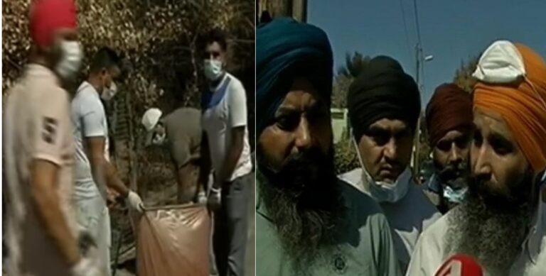 Ινδοί πήραν τις σκούπες και καθαρίζουν τα καμένα στο Μάτι και λένε πως η Ελλάδα είναι η χώρα τους