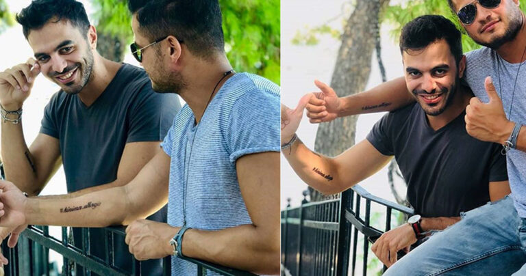 Στελέχη έκαναν τατουάζ στο χέρι τους το «Κίνημα Αλλαγής»