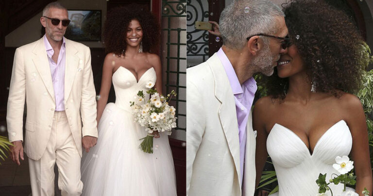 O Βενσάν Κασέλ παντρεύτηκε την κατά 30 χρόνια νεότερη καλλονή σύντροφό του