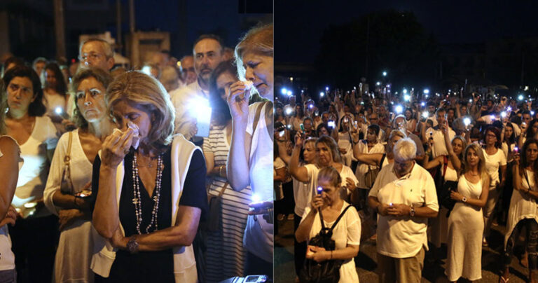 Ράγισαν καρδιές στο Μάτι στην εκδήλωση μνήμης για τα 96 θύματα 