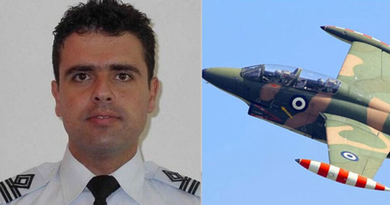 Πένθος στην Πολεμική Αεροπορία για τον θάνατο του επισμηναγού Νίκου Βασιλείου