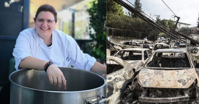 Παίκτρια του MasterChef μαγειρεύει κάθε μέρα 2000 μερίδες φαγητό για τους πυρόπληκτους