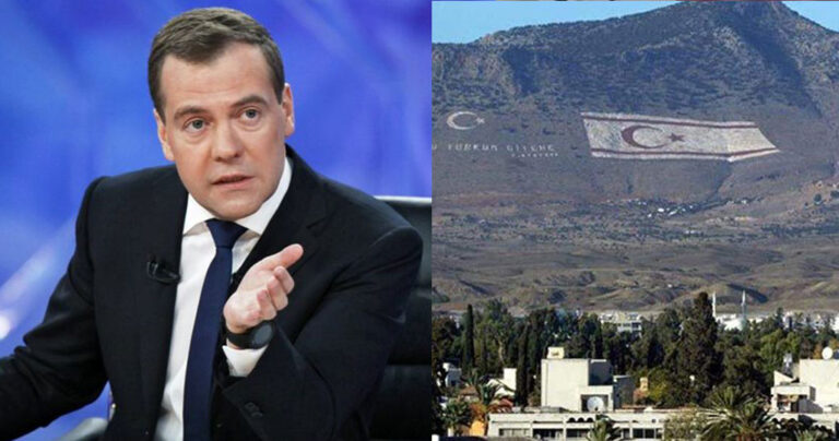 Για «Τουρκική Δημοκρατία της Βόρειας Κύπρου» μίλησε ο Πρωθυπουργός της Ρωσίας, Ντμίτρι Μεντβέντεφ