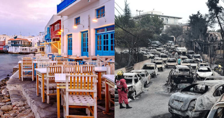 Η Μύκονος στο πλευρό των πυρόπληκτων