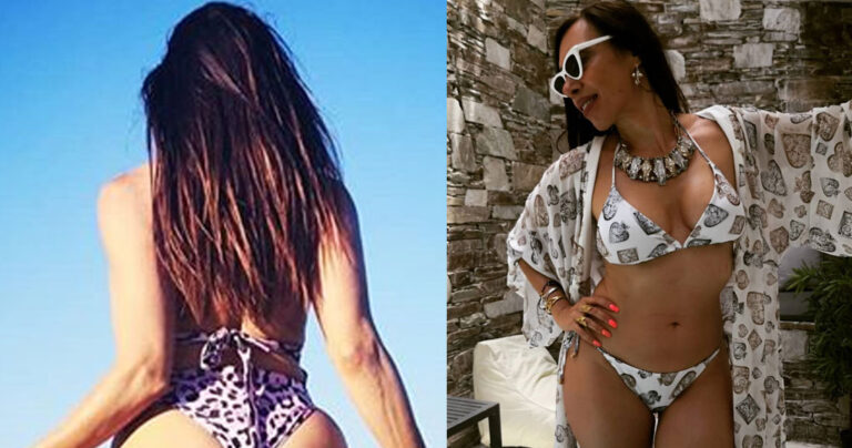 Η Μάγκυ Χαραλαμπίδου προβάλει την πίσω όψη της και το Instagram καίγεται