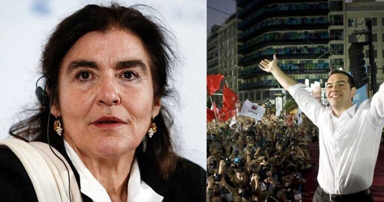 Κονιόρδου: «Χαρισματικός ηγέτης ο Αλέξης Τσίπρας»