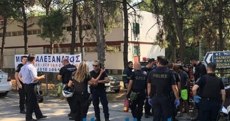 Θεσσαλονίκη: Πρόσφυγες έβαλαν φωτιά σε κέντρο φιλοξενίας διαμαρτυρόμενοι για το φαγητό