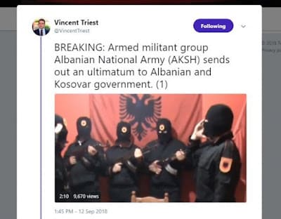 Ο «Αλβανικός Εθνικός Στρατός» απειλεί την Ελλάδα 1 15ce91ce91ce9118