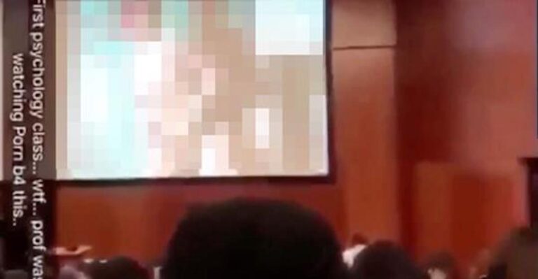 Kαθηγητής πανεπιστημίου πρόβαλε κατά λάθος ποpνό σε αμφιθέατρο με 500 φοιτητές