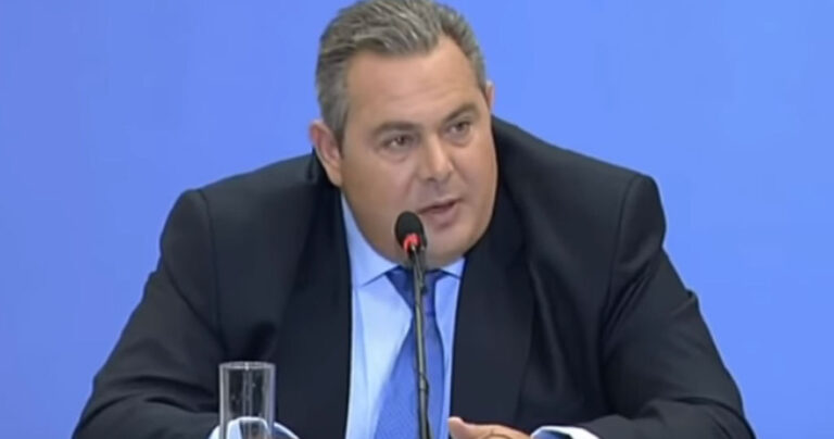 Καμμένος: «Δεν υπάρχουν λαθρομετανάστες. Δεν υπάρχει εγκληματικότητα αλλοδαπών»