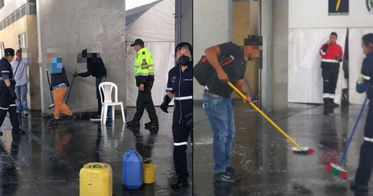 Κολομβία: Bάζουν τους λαθρεπιβάτες να καθαρίσουν σταθμούς για τιμωρία