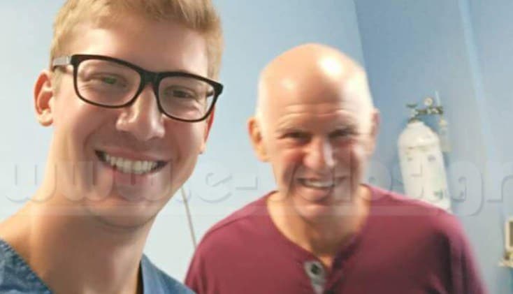 Ο Γιώργος Παπανδρέου στο Κέντρο Υγείας Σκιάθου