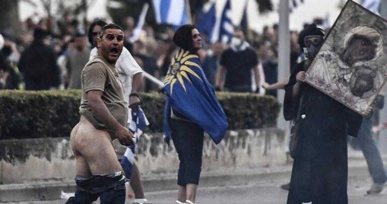 Η φωτογραφία της χρονιάς από το χθεσινό συλλαλητήριο για τη Μακεδονία