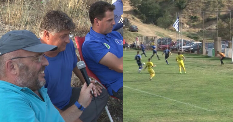 Mυθική μετάδοση τοπικού αγώνα ποδοσφαίρου στη Θράκη με απίστευτες ατάκες