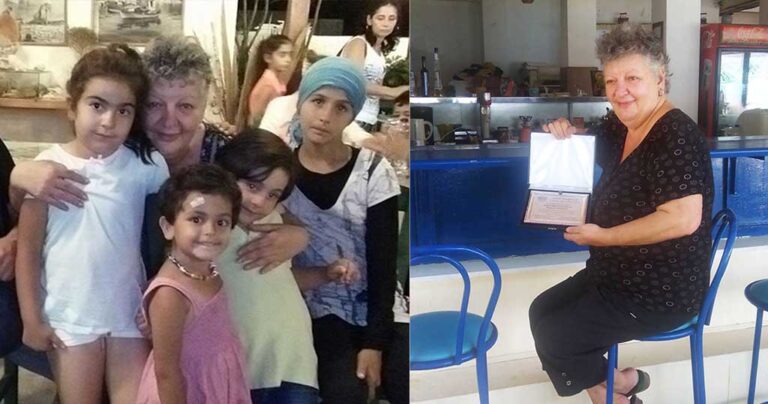 H «Μαμά Μαρία» από την Σάμο τάισε αφιλοκερδώς 30.000 πρόσφυγες