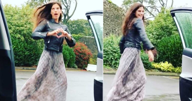 Η Μπόμπα κάνει κι αυτή «Kiki challenge» στο Δουβλίνο με οδηγό τον Τανιμανίδη