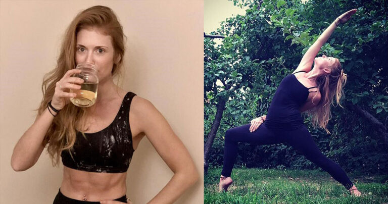 33χρονη πίνει τα ούρα της κάθε πρωί γιατί την βοηθούν να ξεπεράσει χρόνιες παθήσεις