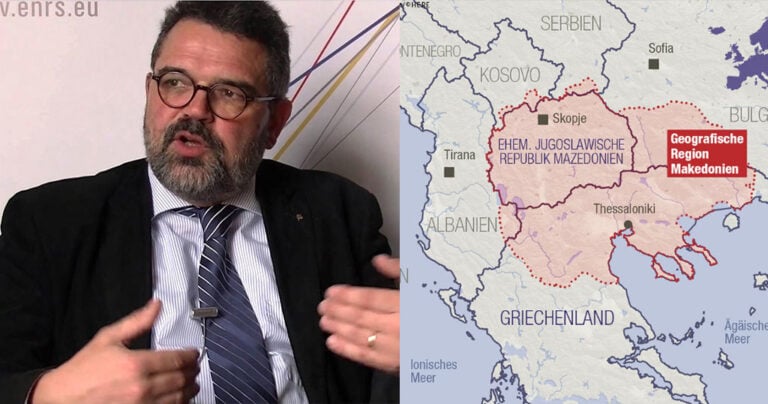 Ελβετός καθηγητής: «Όταν συμφωνείς για Βόρεια Μακεδονία θα ενωθεί με την Νότια»