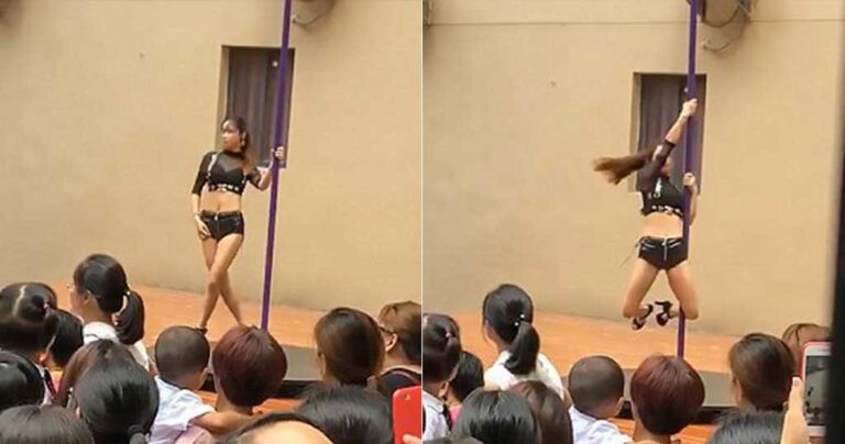 Νηπιαγωγείο καλωσόρισε τους μαθητές πρώτη μέρα στο σχολείο με χορεύτριες στριπτίζ