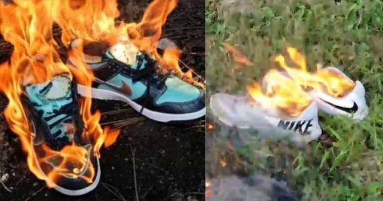 Η Nike παρουσίασε την πιο τολμηρή της διαφήμιση. Κάποιοι δεν την άντεξαν και καίνε τα παπούτσια της