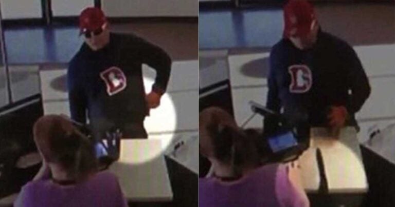 Ο πιο αδέξιος ληστής του κόσμου έριξε το όπλο του και του έπεσε το παντελόνι την ώρα που λήστευε