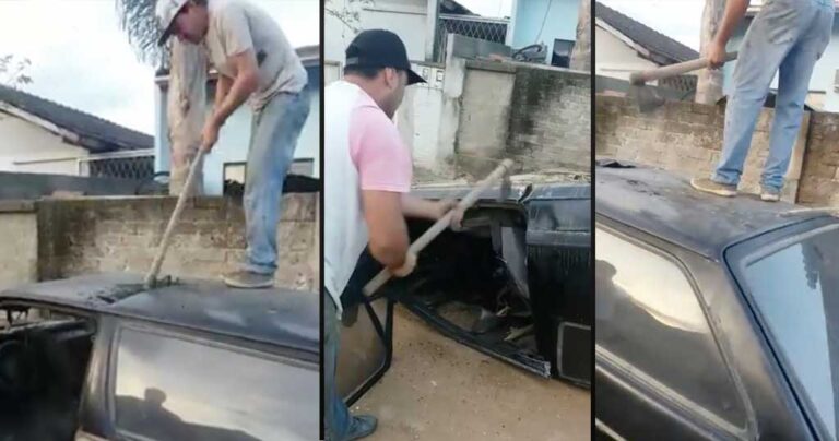 Η πρώην σύζυγός του ήθελε το μισό αυτοκίνητο και της το έδωσε