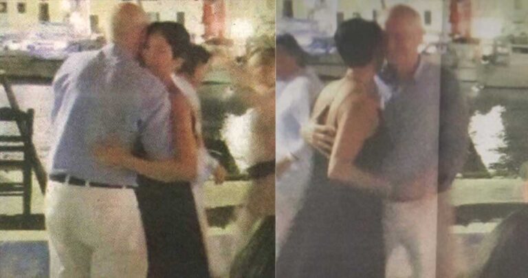 Γιώργος Παπανδρέου: Xόρεψε ερωτικό βαλς με την Ολλανδή σύντροφό του στη Σύμη