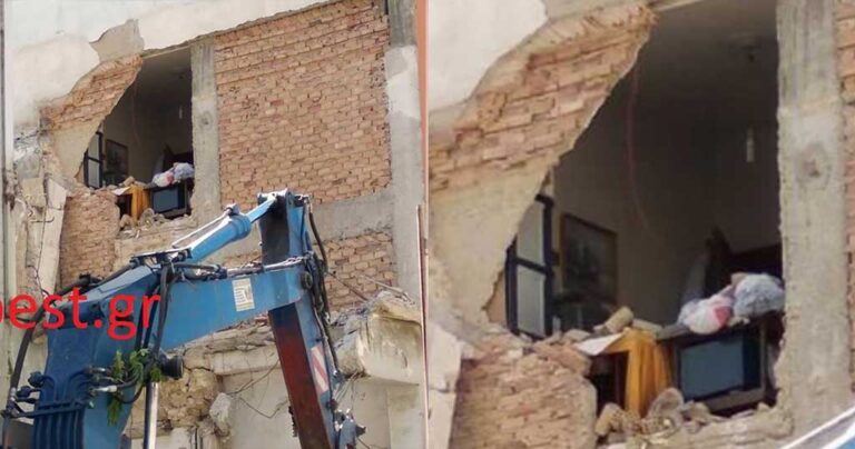 Πάτρα: Γκρέμισαν λάθος σπίτι στην Πάτρα και ο ιδιοκτήτης του ήταν μέσα