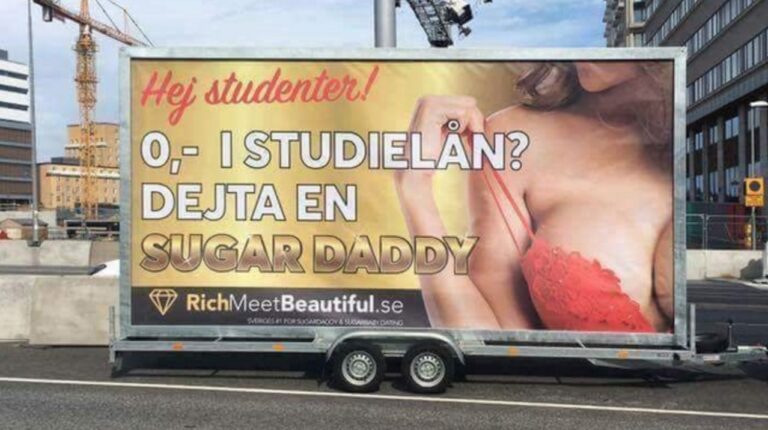 Σουηδία: Ενθαρρύνουν φοιτήτριες να βγαίνουν με πολύ μεγαλύτερους τους για να έχουν οικονομική άνεση