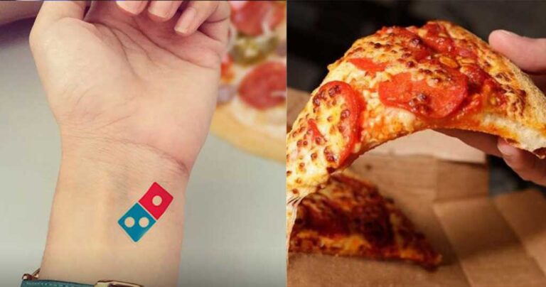 Δωρεάν πίτσα για πάντα σε αυτούς που θα κάνουν τατουάζ το σήμα της Dominο’s Pizza
