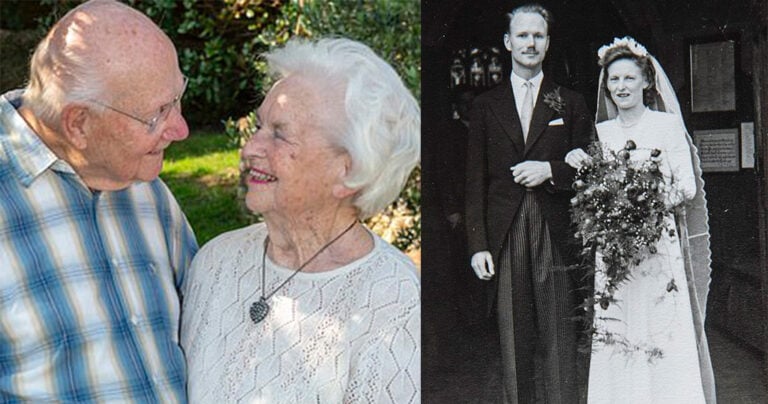 Ζευγάρι που γνωρίστηκε στον Β’ Παγκόσμιο Πόλεμο γιόρτασε την 70η επέτειο γάμου του
