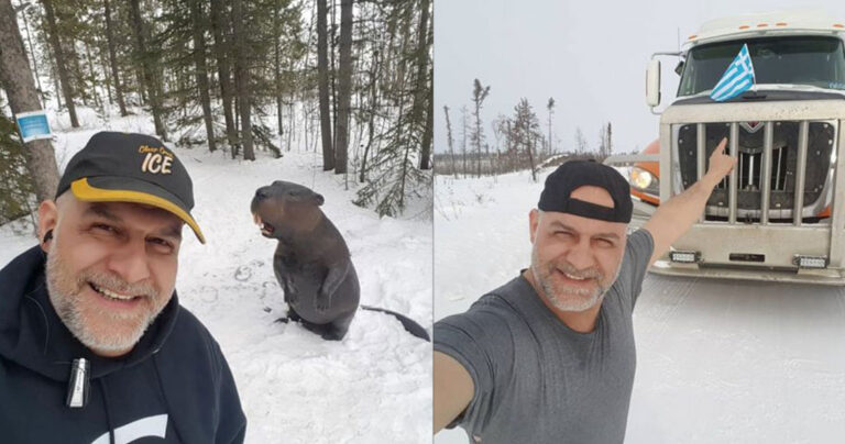 Ο μοναδικός Έλληνας νταλικέρης στον Αρκτικό Κύκλο μας εξηγεί πως είναι να ζεις στους -40ºC