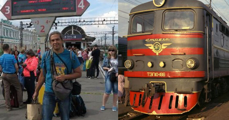 Έλληνας μπήκε στο τρένο του υπερσιβηρικού για ένα μήνα  για να κάνει «ένα ταξίδι ζωής»