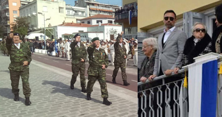 Γιώργος Καπουτζίδης: Παρακολούθησε τον 87χρονο πατέρα του να παρελαύνει