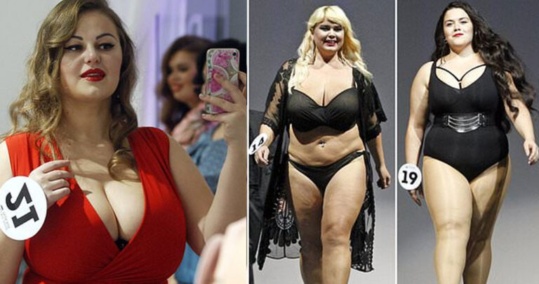 Διαγωνιζόμενες εντυπωσίασαν διεκδικώντας τον τίτλο της «Μις Ουκρανία Plus Size 2018»