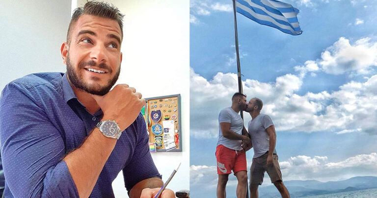 O πρώτος ανοιχτά γκέι Έλληνας αστυνομικός δηλώνει: «Θα φιλιέμαι με όποιον θέλω και όπου θέλω»