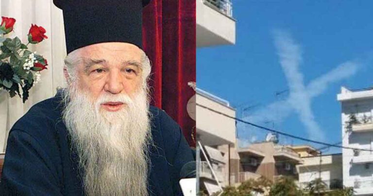 Αμβρόσιος: «O σταυρός στον ουρανό ήταν θεϊκό σημάδι και μας έσωσε από τον κυκλώνα»