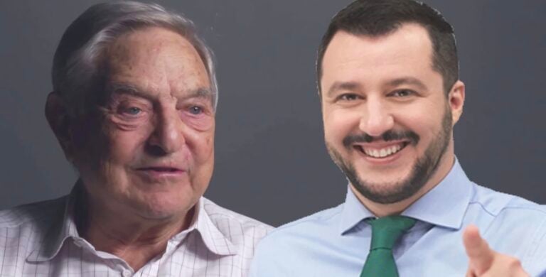 Σαλβίνι: «Δεν κάνουμε χάρες στο Σόρος, δεν θα γονατίσω μπροστά σου» – «Δεν ξεπουλάω την Ιταλία»