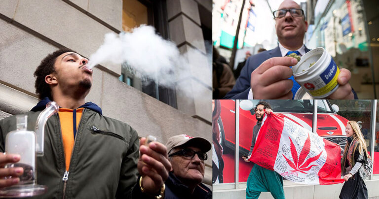 Να τι έγινε στον Καναδά την πρώτη μέρα νομιμοποίησης της ψυχαγωγικής μαριχουάνας
