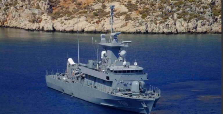 Στο Καστελόριζο κατέπλευσε η πυραυλάκατος «Δανιόλος» φορτωμένη με τους φονικούς «Exocet MM40 Blk2»